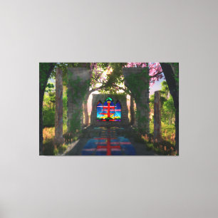 Impression de toile de Pâques Lumière Éternelle