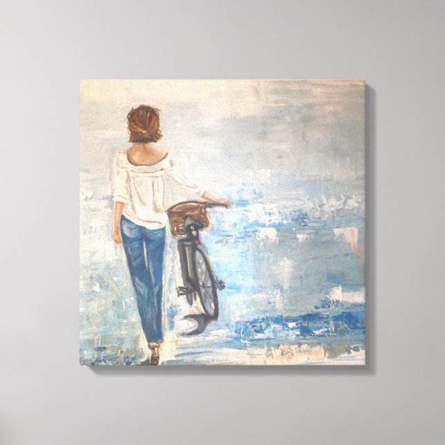 Impression de toile d'huile d'origine sur toile (Recto)