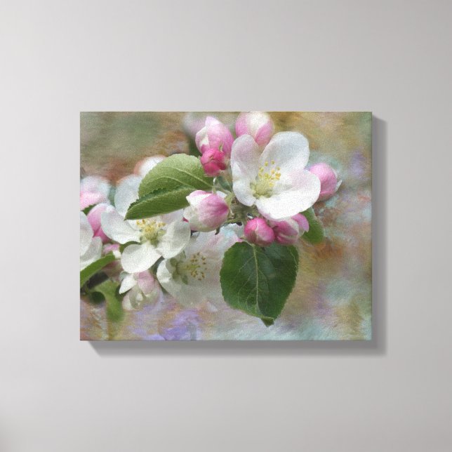 Impression de toile Dreamy Apple Blossoms (Recto)