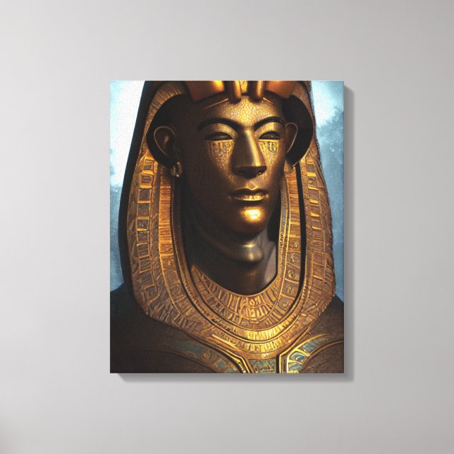 Impression de toile égyptienne Osiris (Recto)