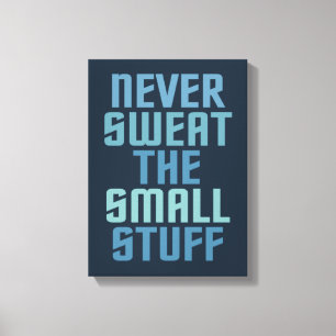 Impression de toile enveloppée motivationnelle
