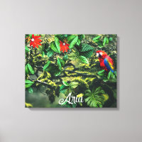 Impression de toile étirée