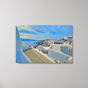 Impression de toile étirée