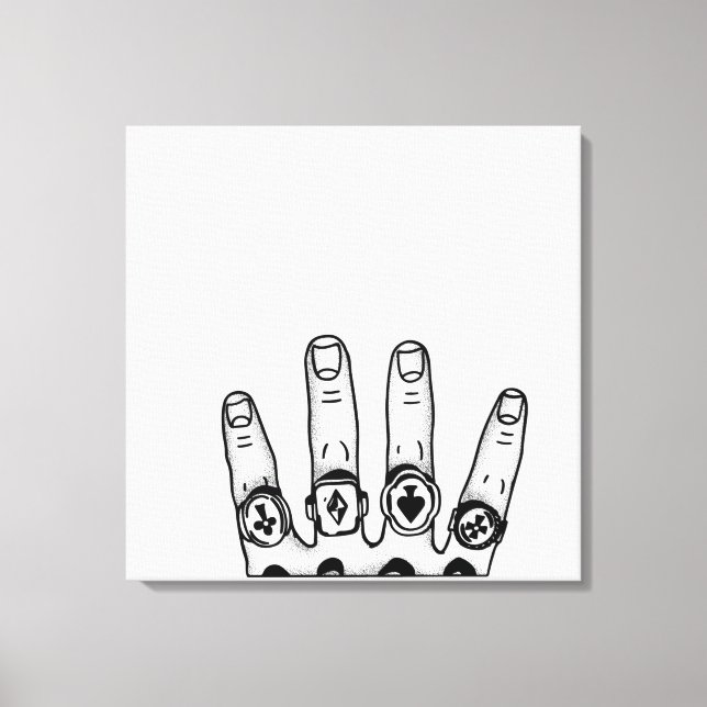 Impression de toile étirée (Recto)