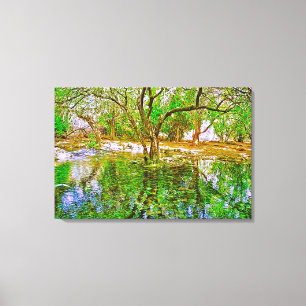 Impression de toile étirée