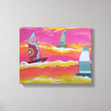 Impression de toile étirée