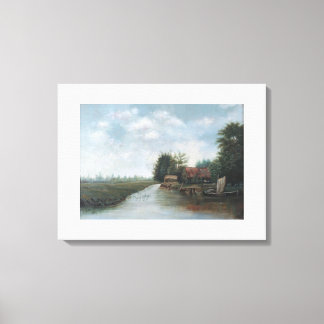 Impression de toile étirée