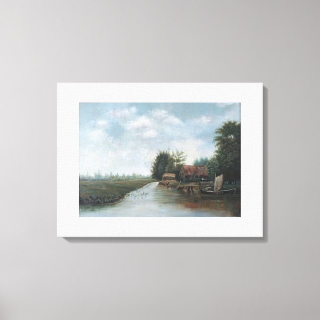 Impression de toile étirée (Recto)