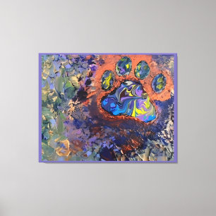 Impression de toile étirée