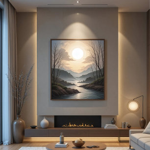 Impression de toile étirée