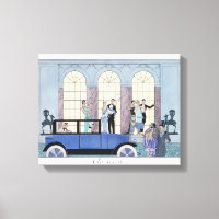 Impression de toile étirée