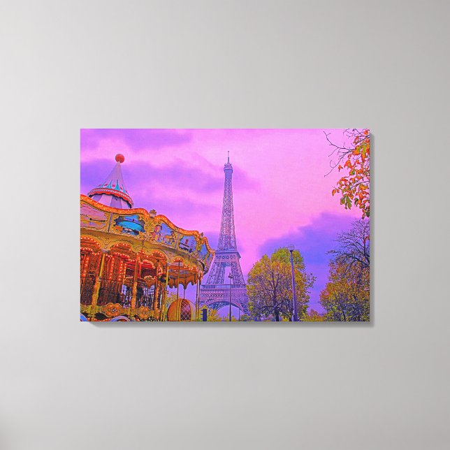 Impression de toile étirée (Recto)