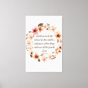 Impression de toile étirée