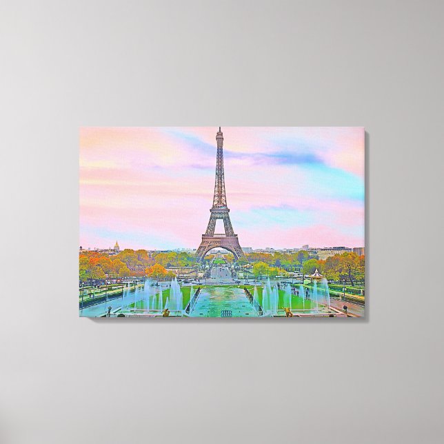 Impression de toile étirée (Recto)
