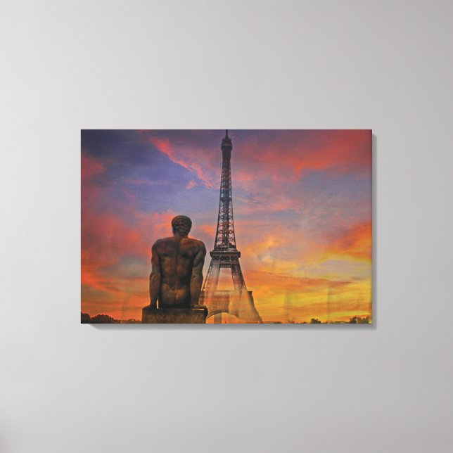 Impression de toile étirée (Recto)