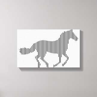 Impression de toile étirée