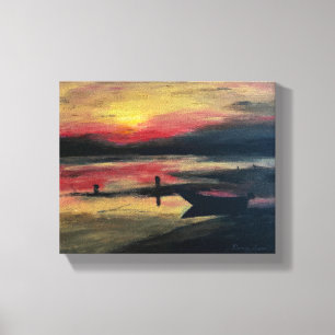 Impression de toile étirée de 10 po x 8 po x 75 po