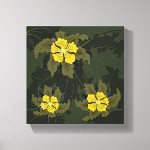 Impression de toile étirée - Fleur
