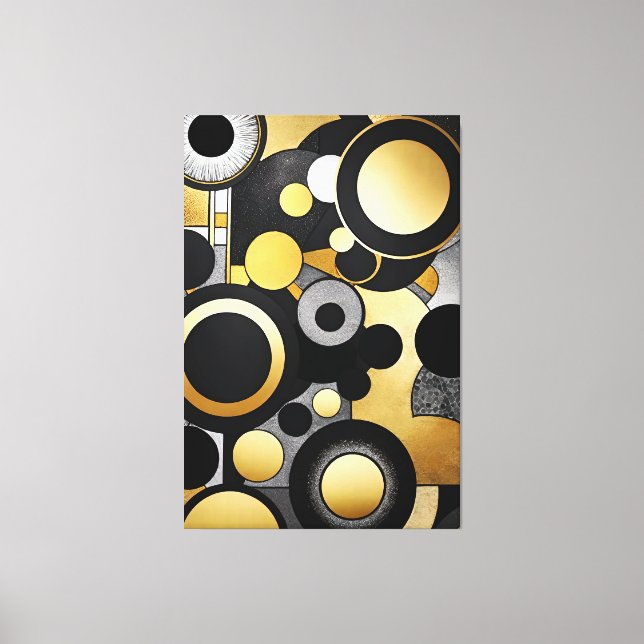 Impression de toile GoldRush 2 (Recto)