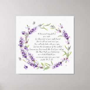 Impression de toile Psalm 91
