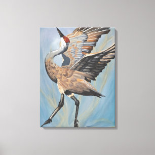 Impression de toile Sandhill Crane