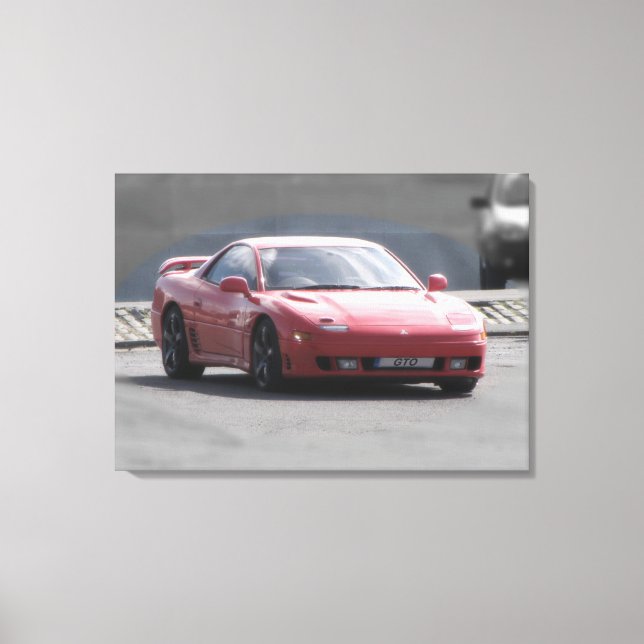 Impression de toile Twin Turbo de Mitsubishi GTO (Recto)