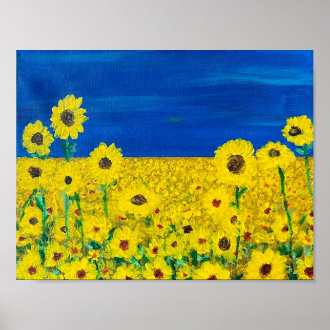 Impression de tournesol (Devant)
