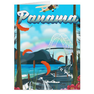 Impression de vacances sur la rivière Panama