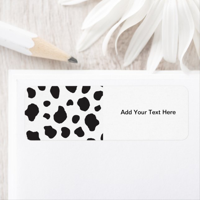 Impression De Vache, Motif De Vache, Spots De Vach (En situation)