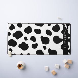 Impression De Vache, Spots De Vache, Noir Et Blanc