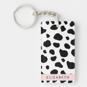 Impression De Vache, Spots De Vache, Noir Et Blanc