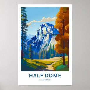 Impression de voyage à mi-dôme en Californie