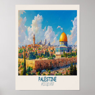 Impression de voyage en Palestine, Dôme du Rocher,