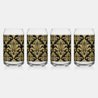 Impression décorative Damask Fabric