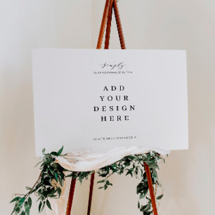 Impression d'enseigne horizontale 91x61 cm