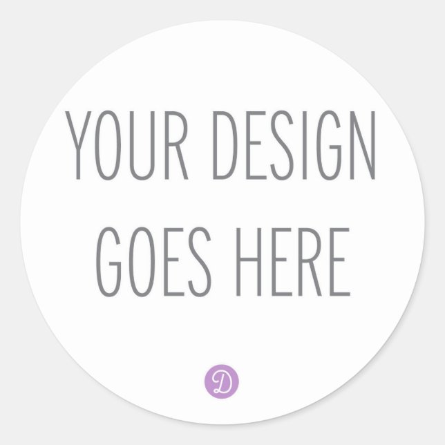 Impression des autocollants circulaires (1,5 po ou (Devant)