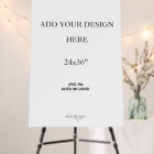 Impression des panneaux de mousse de 24 x 36 po