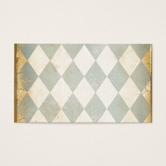 Impression Diamant bleu vintage (Devant)