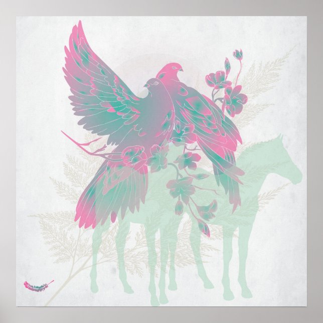 Impression d'oeuvres d'art "FEEL ALIVE" - En vente (Devant)