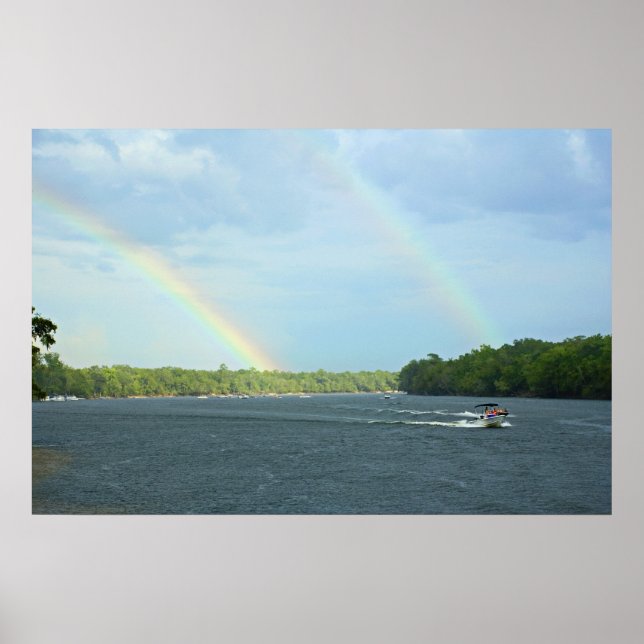 Impression double arc-en-ciel (Devant)