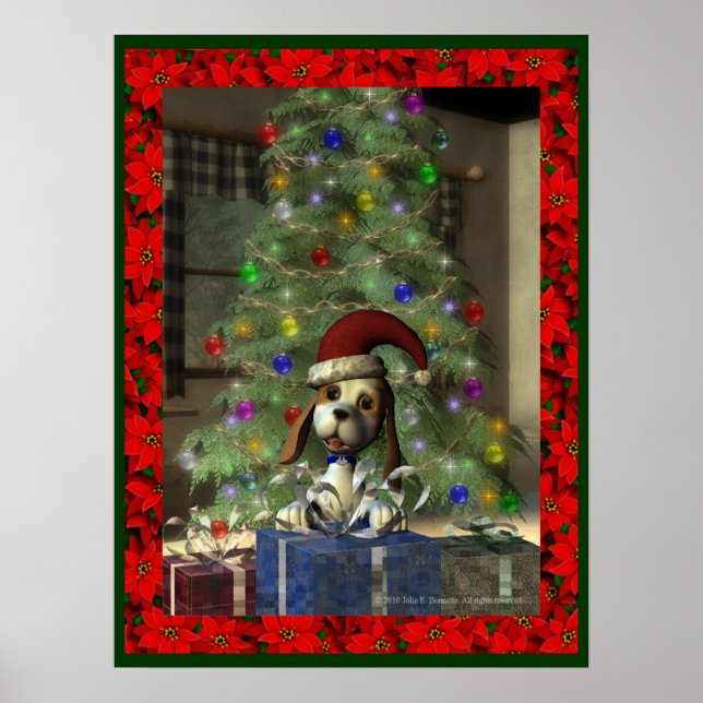 Impression du chiot Yule (Devant)