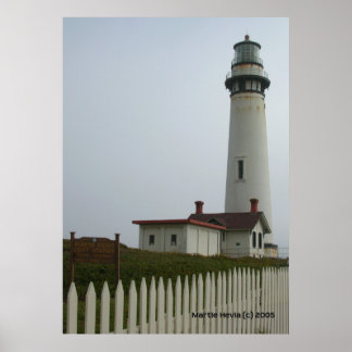 Impression du phare de Pigeon Point