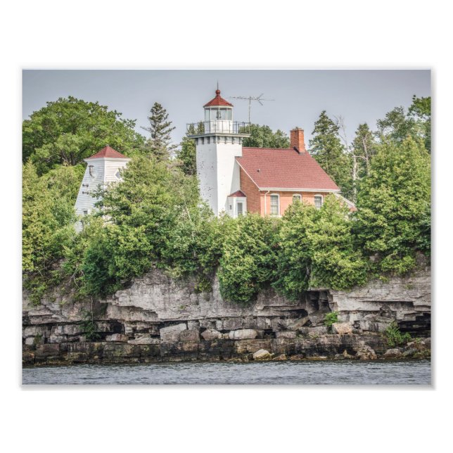 Impression du phare de Sherwood Point (Devant)