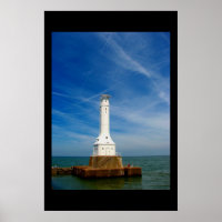 Impression du phare Huron