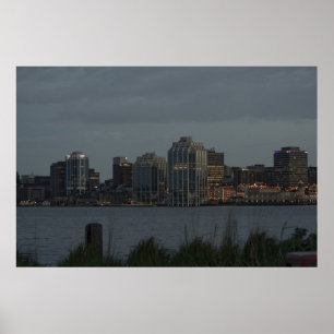 Impression du port de Halifax