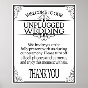 Impression du signe Mariage débranché