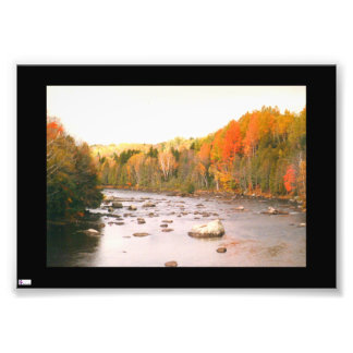 Impression d'un flux d'automne