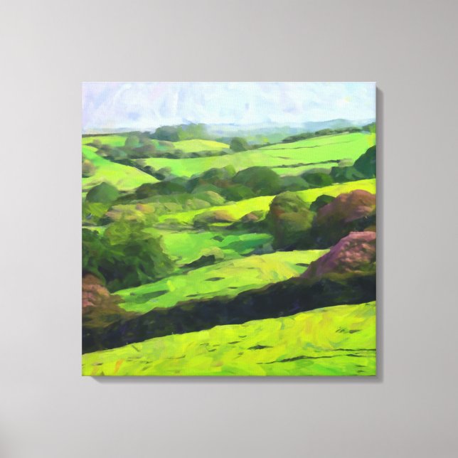 Impression en toile de Kent - Le Jardin d'Angleter (Recto)