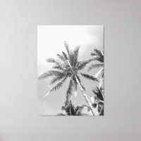 Impression en toile des palmiers