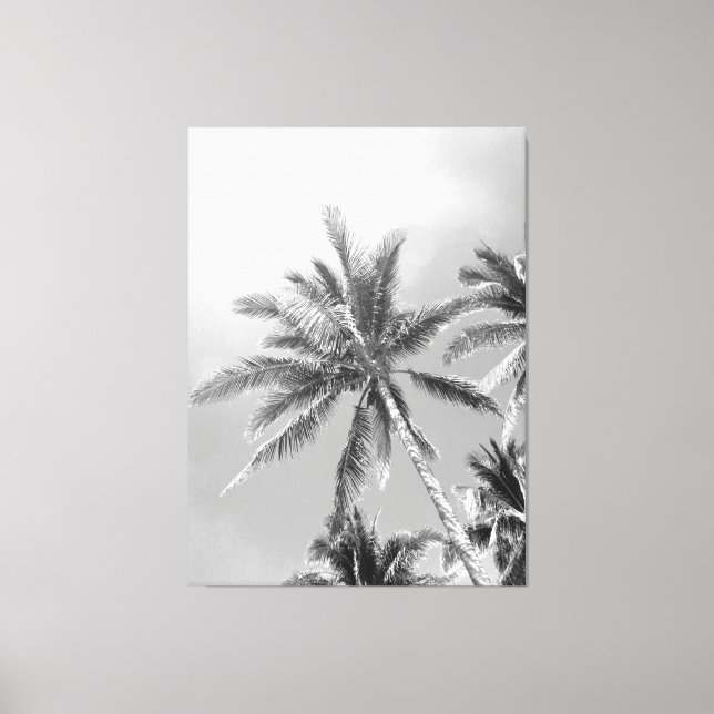 Impression en toile des palmiers (Recto)